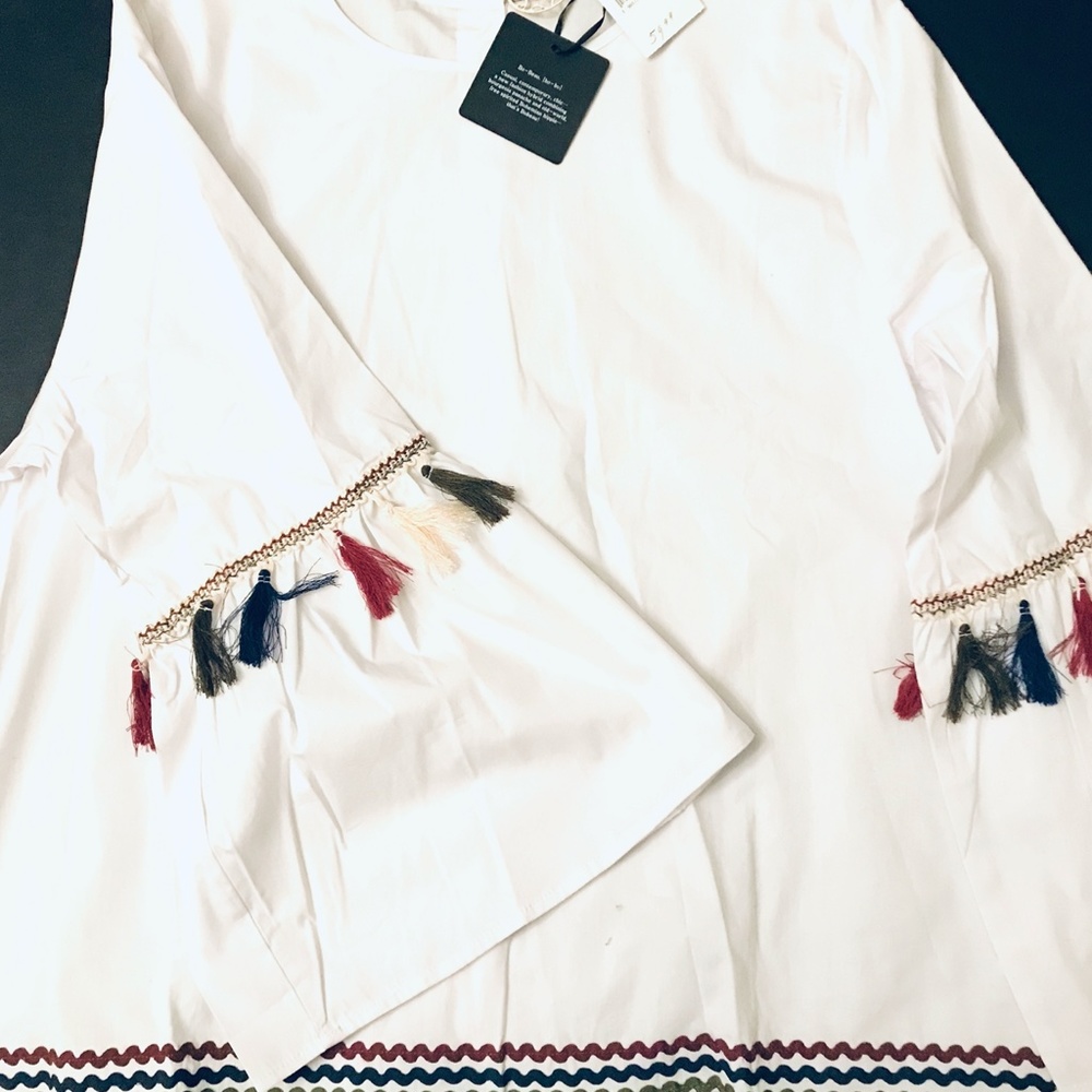 Bobeau white cotton shirt